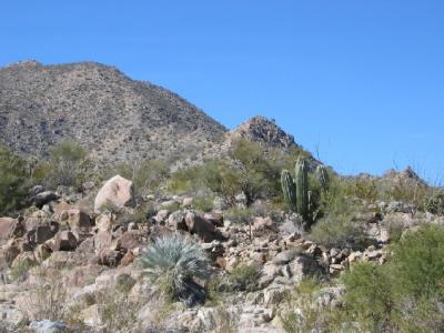 On the way to Matomi Falls