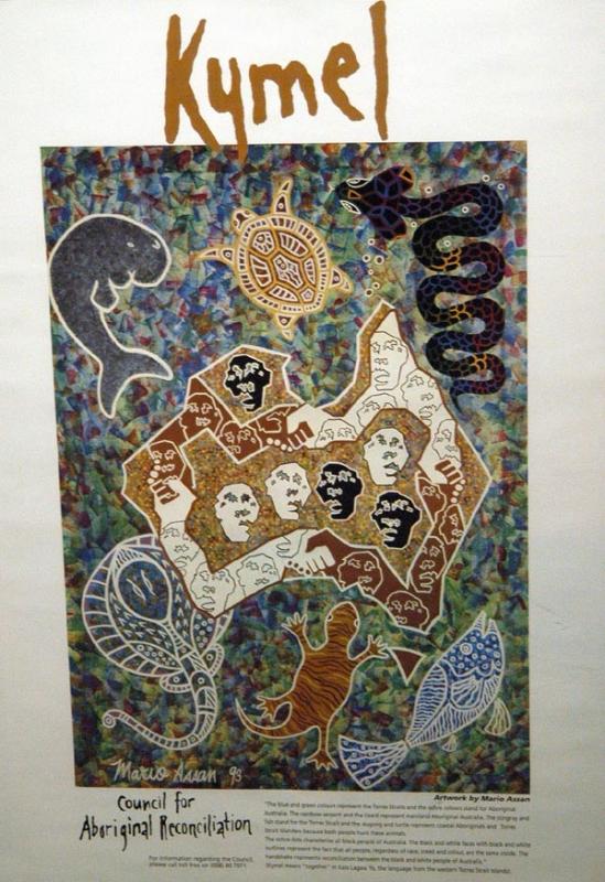 Mario Assan art for the Council for Aboriginal Reconcilliation