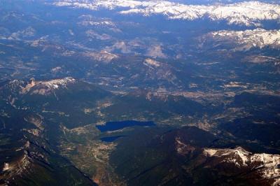 Trento, approaching the Italian Alps