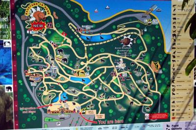 Map of Taronga Zoo