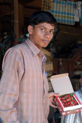 Strawberry guy, Crawford Market