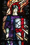 Window detail, St. Marys Church, Tenby, Wales