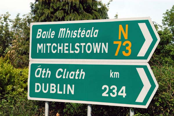 Visiting family in Mitchelstown, Co. Cork
