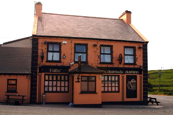 Doolin's pubs are famous for traditional Irish music