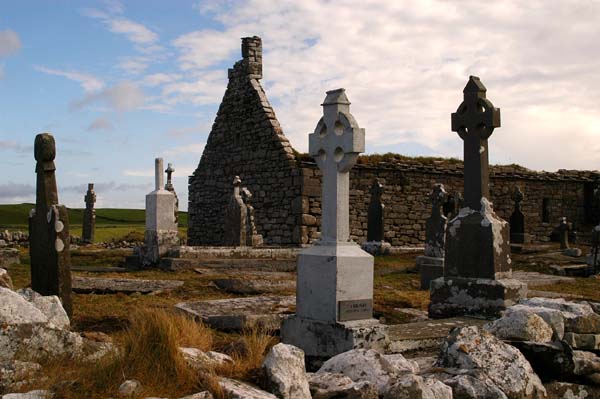 Ruin and cemetary, Doolin