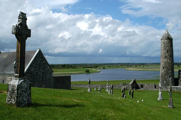 Clonmacnoise on the River Shannon
