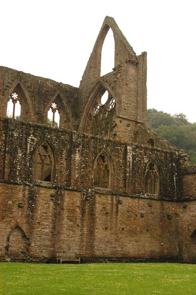 Tintern Abbey, founded 1131, completed 1301