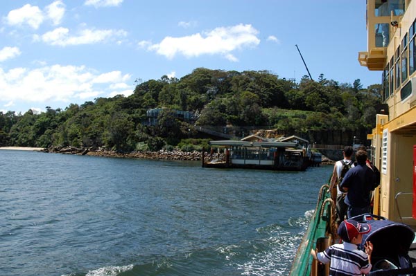 Arriving at Taronga Zoo via ferry from Circular Quay, Sydney