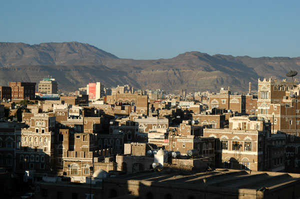 Morning view from the Arabia Felix Hotel