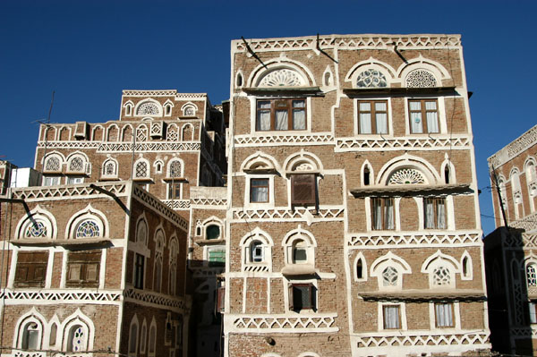 Old Town Sana'a, traditional Yemeni architecture