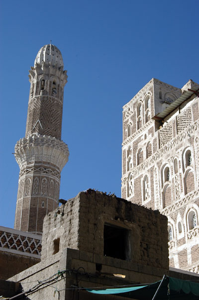 ? Masjid al-'Aqil, Sana'a minaret