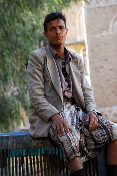 Man in Sana'a