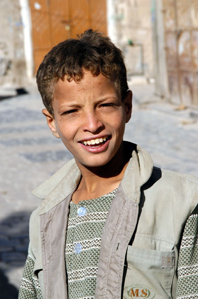 Boy in Sana'a, Yemen