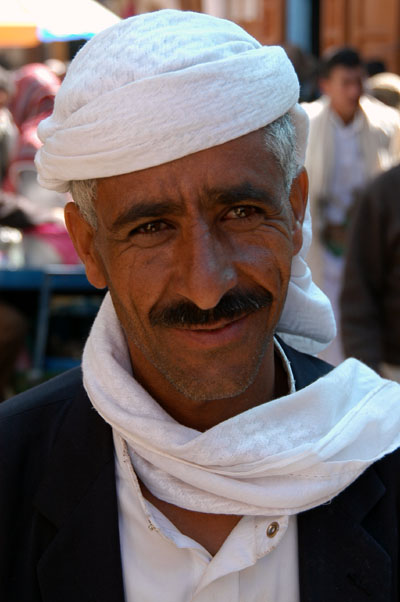 Man in the Sana'a souq