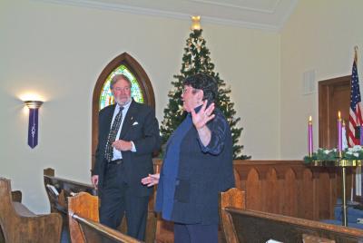 At St. Johns United Church of Christ in Peterson, Iowa 12-5-2004