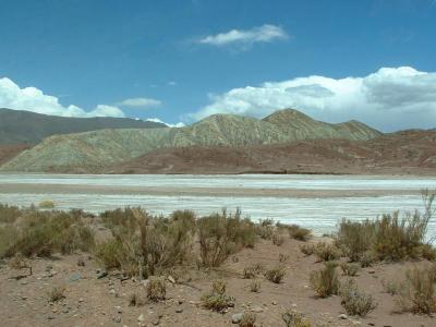 Dry lake