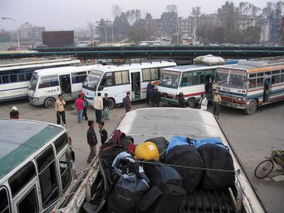 Kathmandu bus park