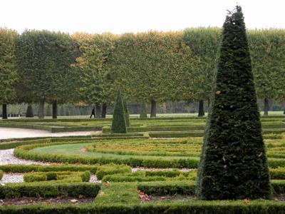 Formal gardens, chteau de Champs