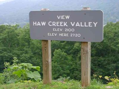 Haw Creek Valley OL
MP 380.0 N, 2720'
