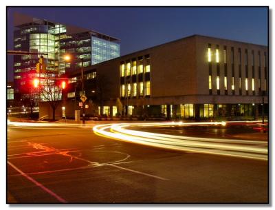 Light Trails at The University of Akron