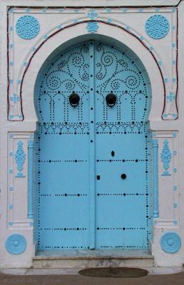 A Turquoise Door