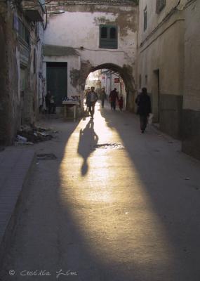 Streets Near Bab El Khadra, Halfaouine