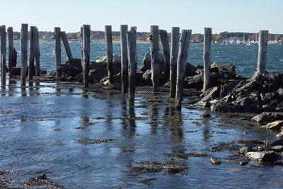 Pilings and Little Harbor