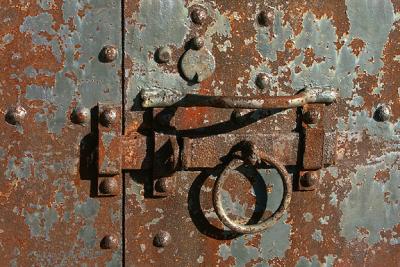 Rusted Door, Detail