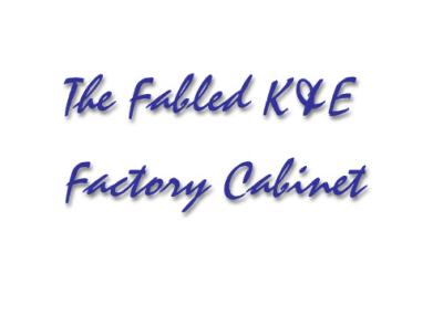 K&E Factory Cabinet