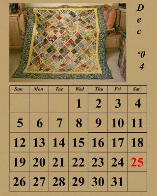 Calendar Dec '04