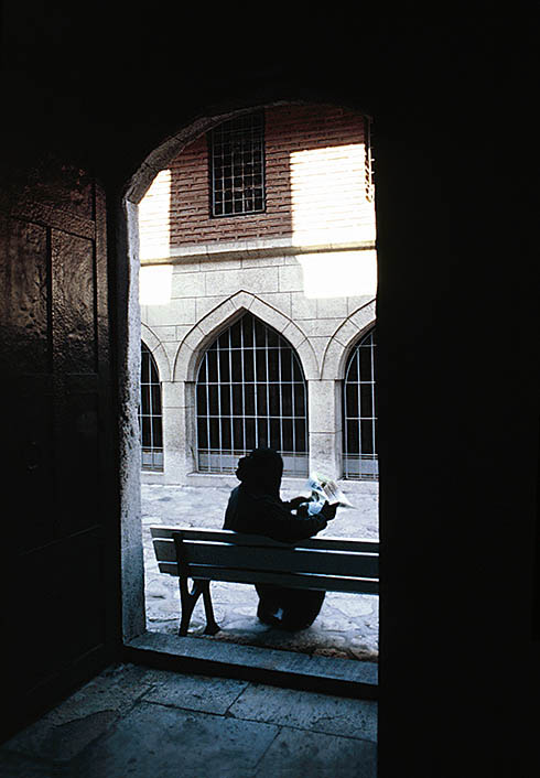 Topkapi Palace - Woman Reading.jpg
