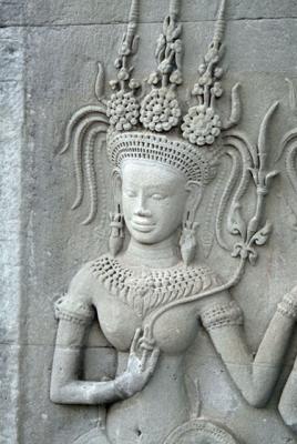 Cambodia-Angkor Wat-relief-Khlmer