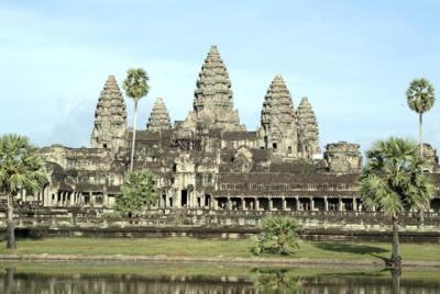 Cambodia-Angkor Wat-classic view - 2
