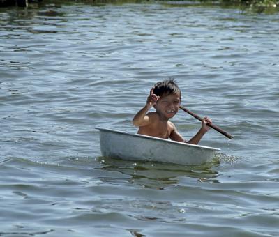 Cambodia-Tonle Sap Lake-My Private Yatch