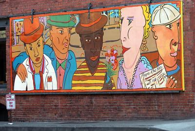Street art near Pioneer Square