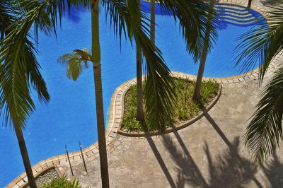View from our balcony