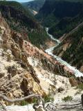 Yellowstone River<br> by Canyon