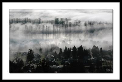 Fog in the valley   (colour)