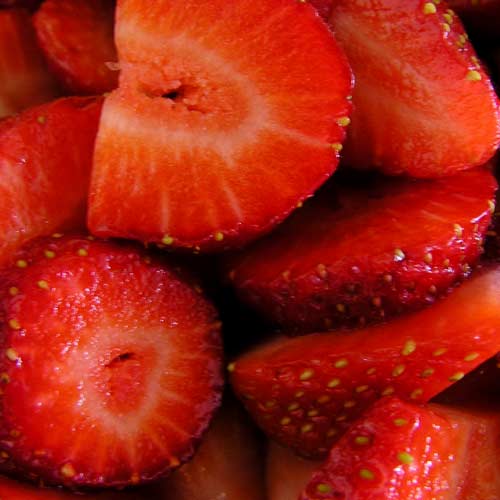 cut berries