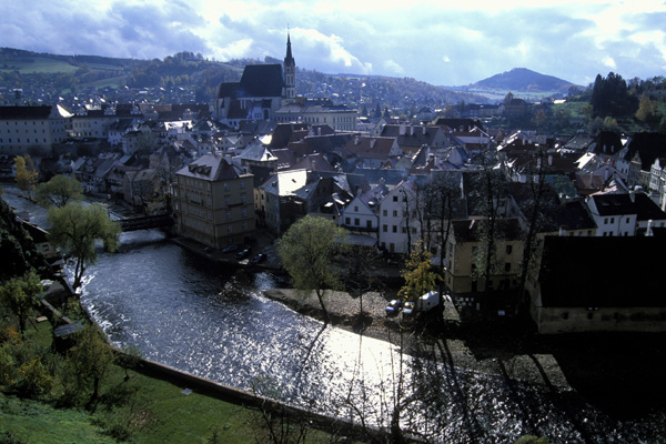 Cesky Krumlov Old Town