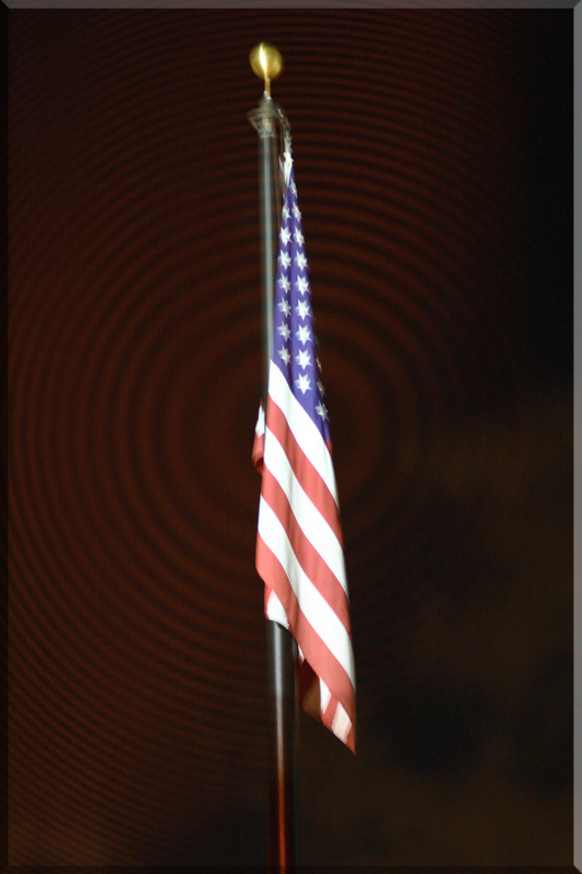 Drawn Towards The Flag *