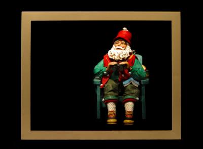 A Framed Santa    *