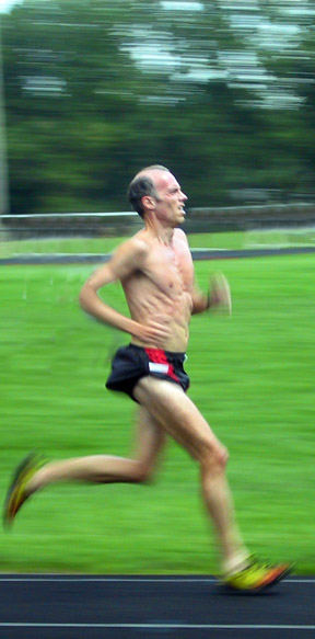 Runner Langley Track Meet