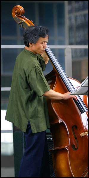 Bass player