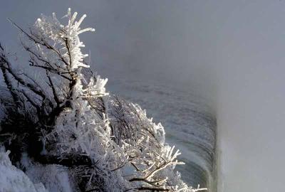 Niagara Falls in winter