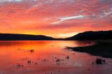 Big Bear Sunset On Ice 1
