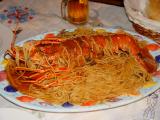 ...lobster spaghetti!