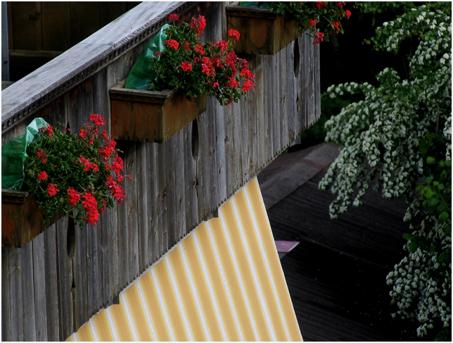Neighbors Balcony