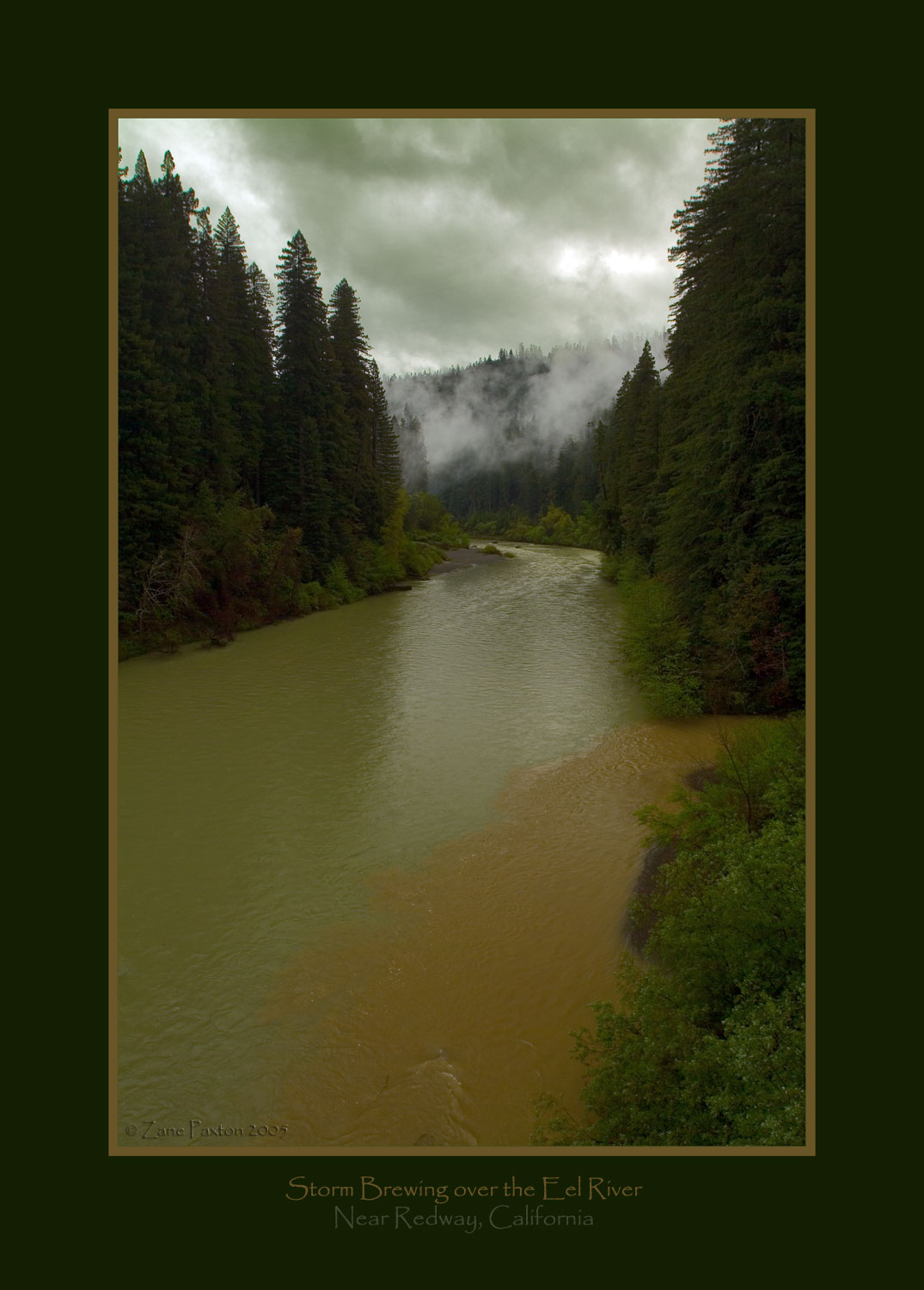 Storm Brewing over the Eel River