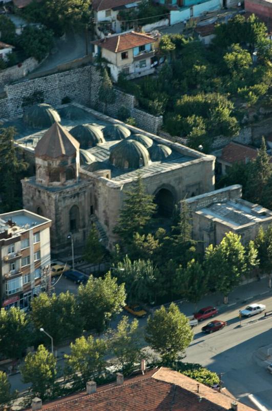 Amasya Blue Medrese Mosque from Kale Hill